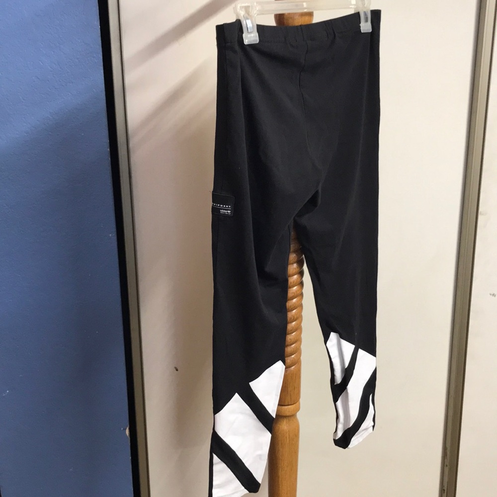 Adidas, exercise pants size XL, black